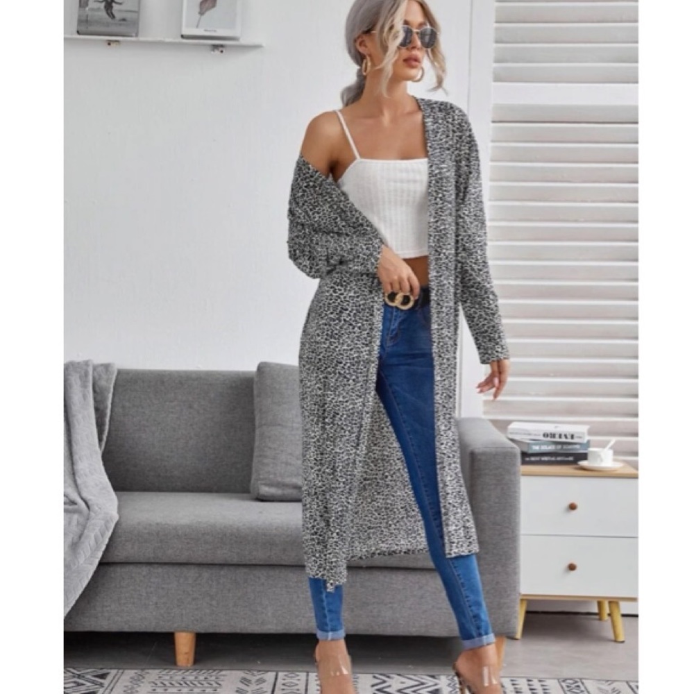 Leopard Cardigan 🐆